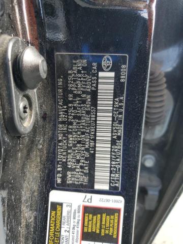 4T1BF1FK6EU788557 - 2014 TOYOTA CAMRY L BLACK photo 13