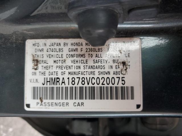 JHMRA1878VC020075 - 1997 HONDA ODYSSEY EX GRAY photo 13