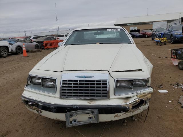 1FABP46F4DH152769 - 1983 FORD THUNDERBIR CREAM photo 5