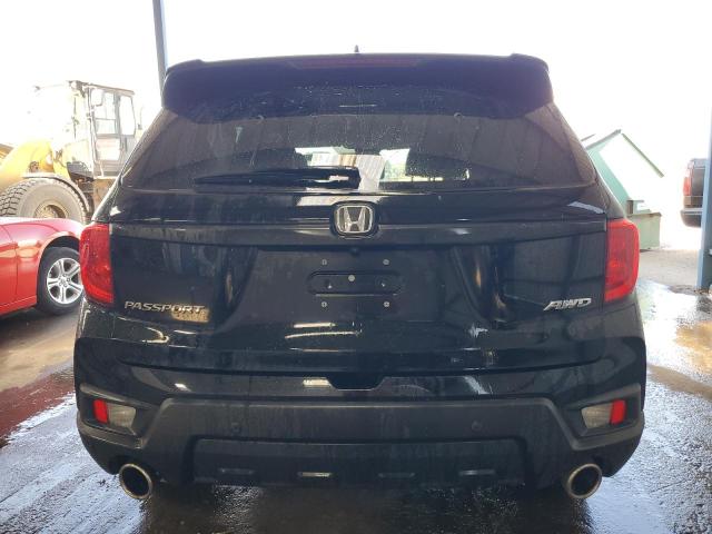 5FNYF8H5XNB008129 - 2022 HONDA PASSPORT EXL BLACK photo 6