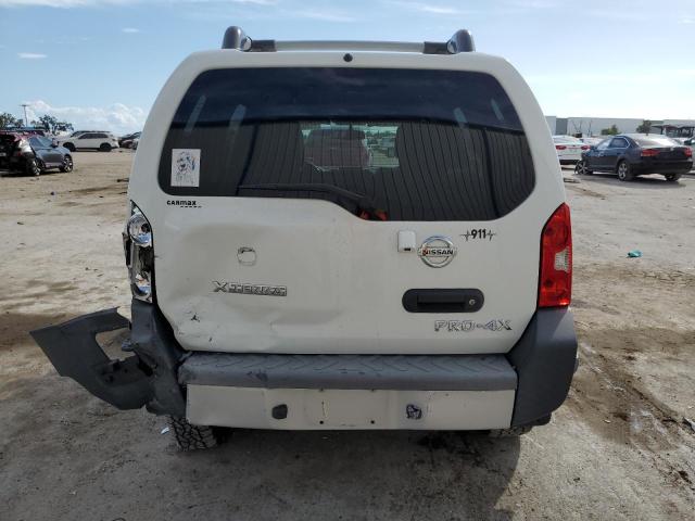 5N1AN0NW9DN824621 - 2013 NISSAN XTERRA X WHITE photo 6