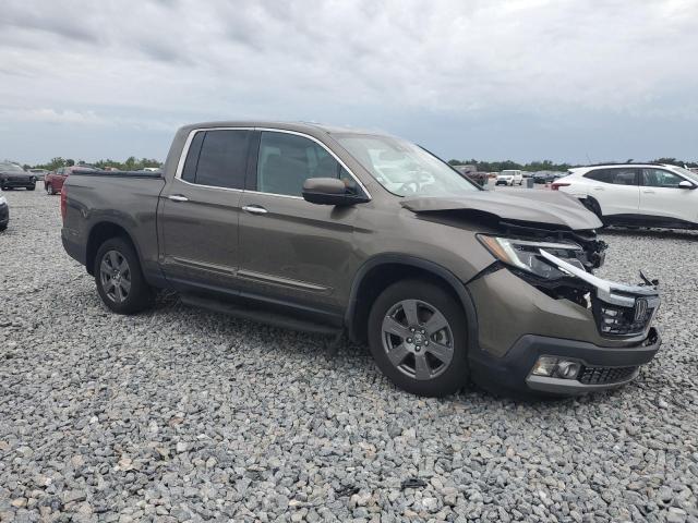 5FPYK3F71LB007457 - 2020 HONDA RIDGELINE RTL Marron photo 4