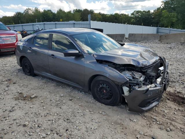 JHMFC1F3XJX008266 - 2018 HONDA CIVIC EX GRAY photo 4