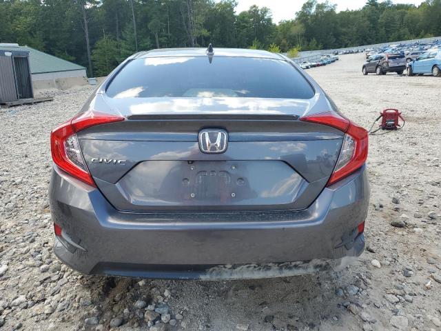 JHMFC1F3XJX008266 - 2018 HONDA CIVIC EX GRAY photo 6