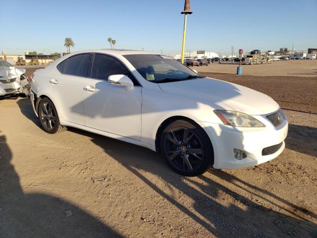 JTHBK262095087792 - 2009 LEXUS IS 250 WHITE photo 4