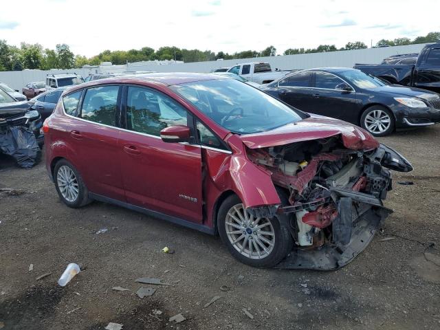 1FADP5BU0DL519649 - 2013 FORD C-MAX SEL 勃艮第红 照片 4