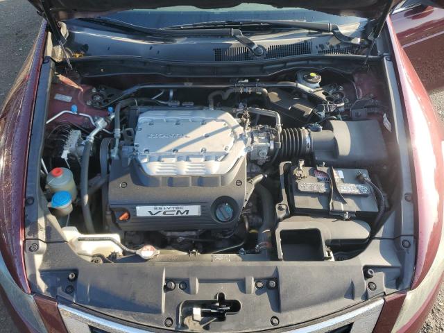 1HGCP368X8A057837 - 2008 HONDA ACCORD EXL BURGUNDY photo 11