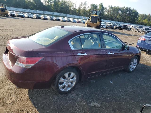 1HGCP368X8A057837 - 2008 HONDA ACCORD EXL BURGUNDY photo 3