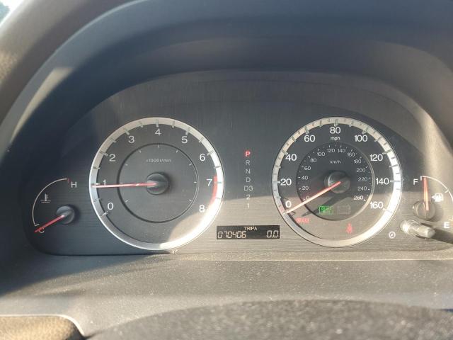 1HGCP368X8A057837 - 2008 HONDA ACCORD EXL BURGUNDY photo 9