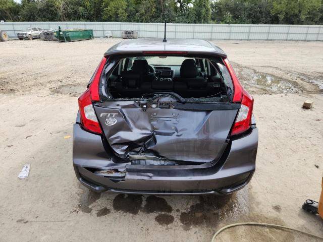 3HGGK5H48KM731726 - 2019 HONDA FIT LX ნაცრისფერი ფოტო 6