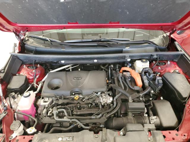 2T3RWRFV0RW235827 - 2024 TOYOTA RAV4 XLE RED photo 12
