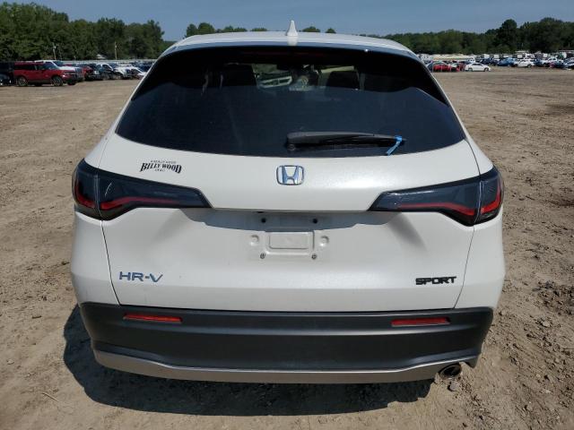 3CZRZ1H55RM745169 - 2024 HONDA HR-V SPORT WHITE photo 6