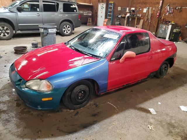 JHMEG1149PS008510 - 1993 HONDA CIVIC DEL SOL S RED photo 1