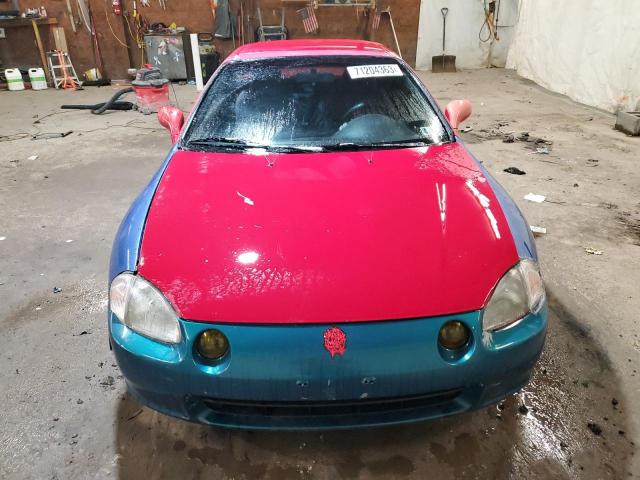 JHMEG1149PS008510 - 1993 HONDA CIVIC DEL SOL S RED photo 5