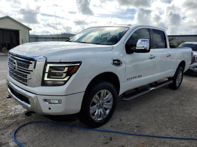 1N6AA1FB6LN510325 - 2020 NISSAN TITAN XD SV WHITE photo 1