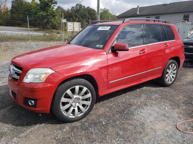 WDCGG8HB5CF732912 - 2012 MERCEDES-BENZ GLK 350 4MATIC RED photo 1