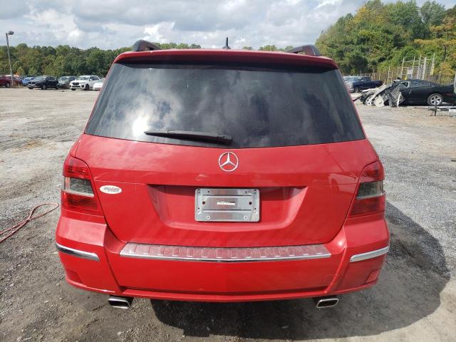 WDCGG8HB5CF732912 - 2012 MERCEDES-BENZ GLK 350 4MATIC RED photo 6