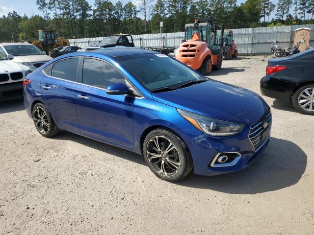 3KPC34A30JE022576 - 2018 HYUNDAI ACCENT LIMITED BLUE photo 4