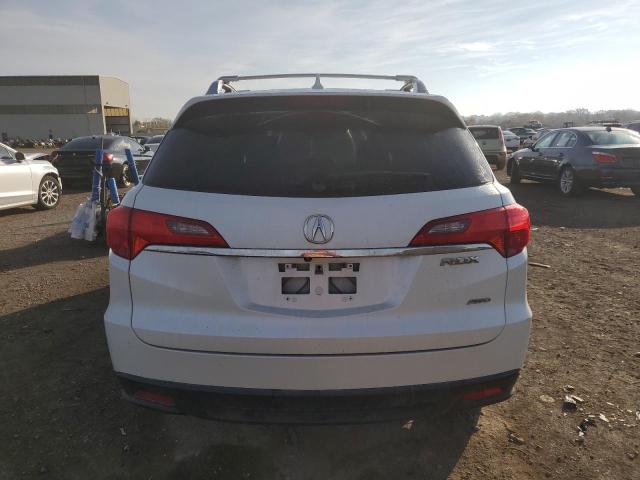 5J8TB4H54EL007409 - 2014 ACURA RDX TECHNOLOGY WHITE photo 6