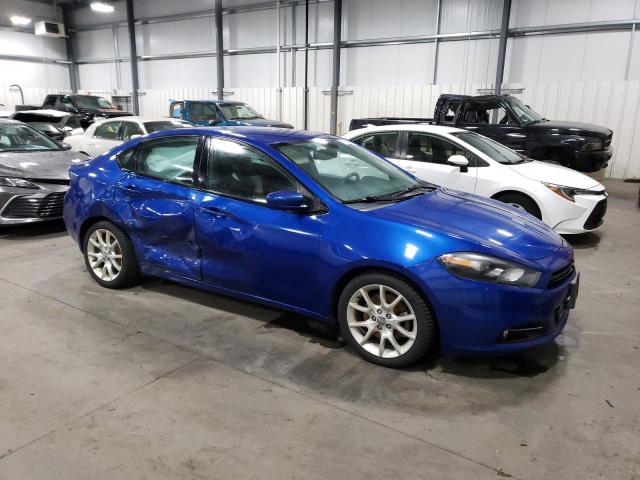 1C3CDFBA7DD340601 - 2013 DODGE DART SXT BLUE photo 4