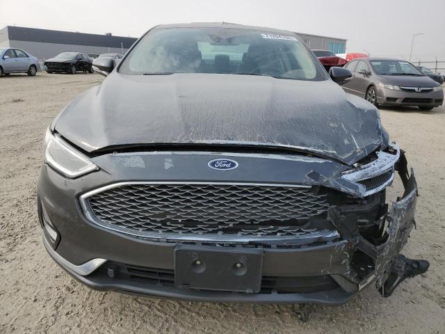 3FA6P0SUXKR266298 - 2019 FORD FUSION TITANIUM 黑色 照片 5