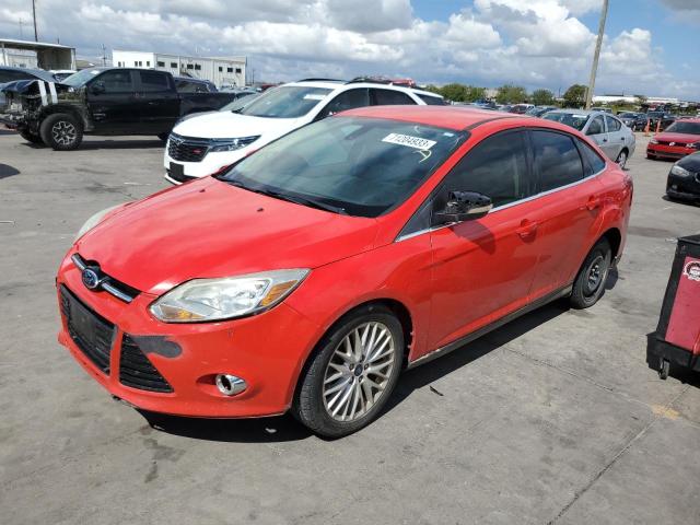 1FAHP3H21CL476238 - 2012 FORD FOCUS SEL RED photo 1