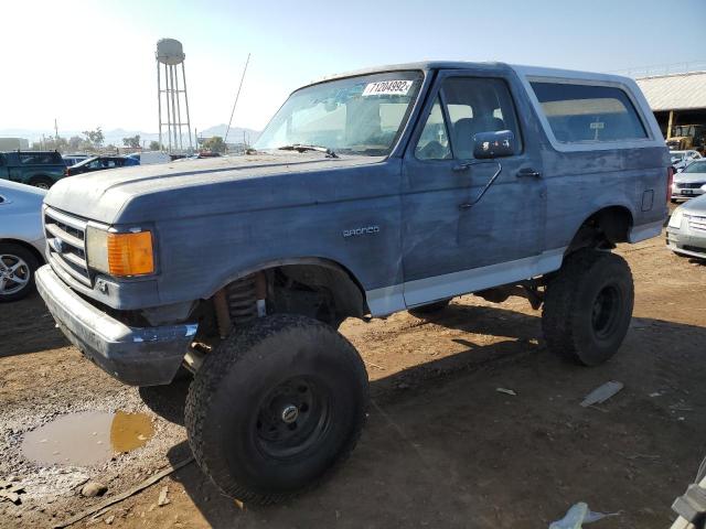 1FMEU15H9JLA81784 - 1988 FORD BRONCO U100 GRAY photo 1