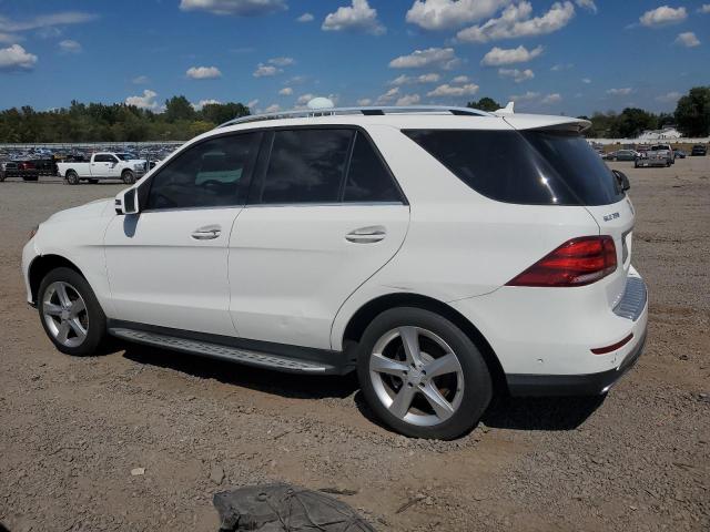 4JGDA5HB6HA908388 - 2017 MERCEDES-BENZ GLE 350 4MATIC WHITE photo 2