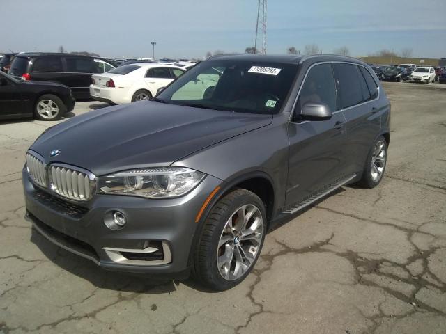 5UXKR0C5XJ0Y02447 - 2018 BMW X5 XDRIVE35I GRAY photo 2