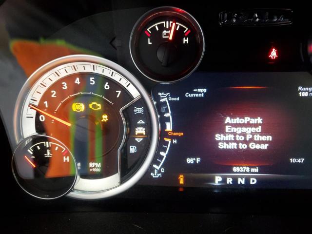 1C6RR7GT2KS505901 - 2019 RAM 1500 CLASS SLT Noir photo 9