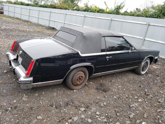 1G6EL6780FE646553 - 1985 CADILLAC ELDORADO BIARRITZ BLACK photo 3