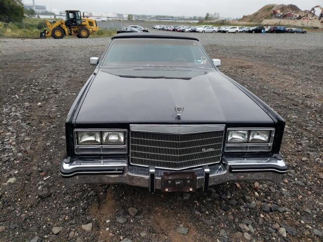 1G6EL6780FE646553 - 1985 CADILLAC ELDORADO BIARRITZ BLACK photo 5