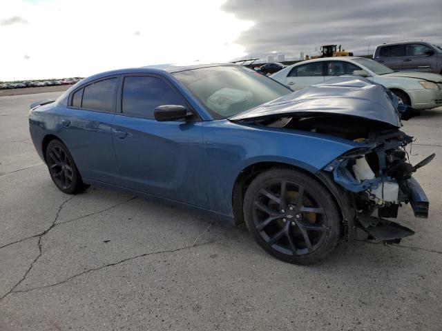 2C3CDXBG9LH133283 - 2020 DODGE CHARGER SXT BLUE photo 4