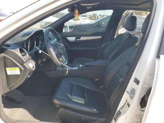 WDDGF8ABXDG019945 - 2013 MERCEDES-BENZ C 300 4MATIC WHITE photo 7