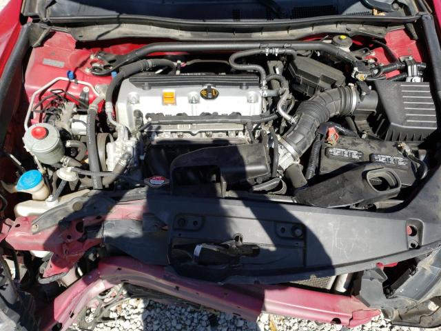 1HGCS1B80CA015906 - 2012 HONDA ACCORD EXL RED photo 11