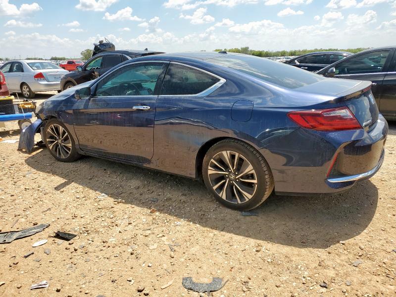 1HGCT1B70GA012675 - 2016 HONDA ACCORD EX BLUE photo 2