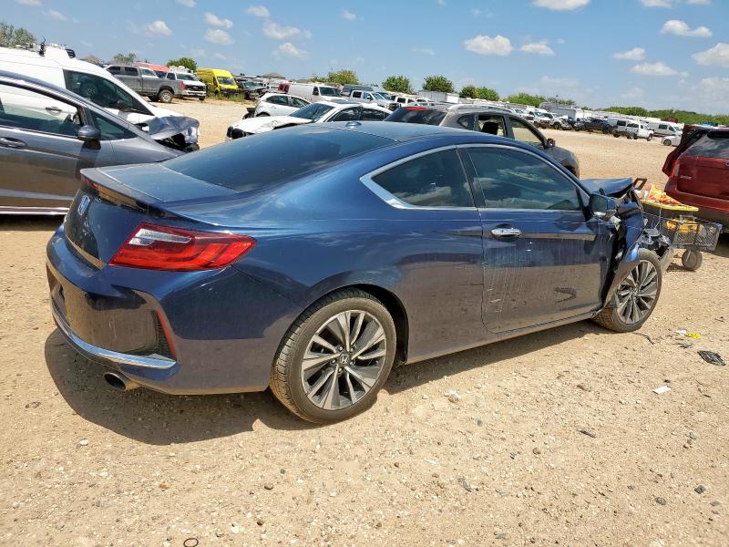 1HGCT1B70GA012675 - 2016 HONDA ACCORD EX BLUE photo 3