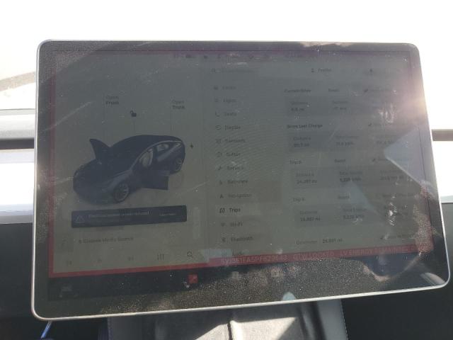 5YJ3E1EA5PF629643 - 2023 TESLA MODEL 3 GRAY photo 9