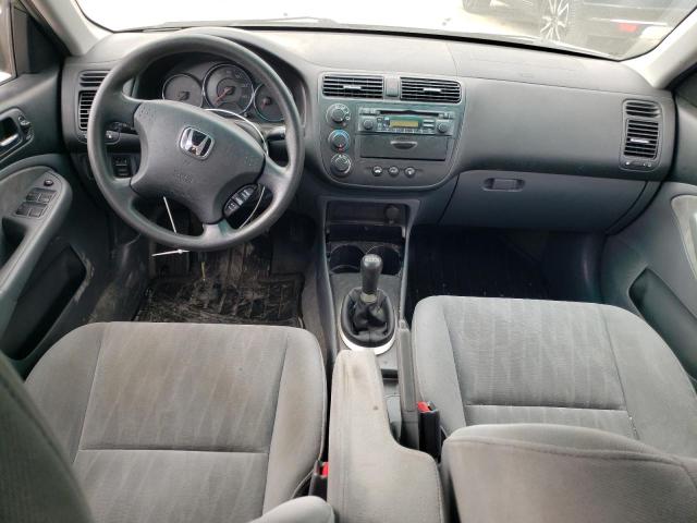 2HGES15574H595605 - 2004 HONDA CIVIC LX GRAY photo 8