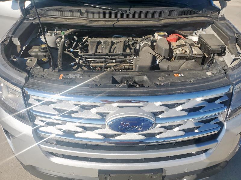 1FM5K7D84JGC54291 - 2018 FORD EXPLORER XLT Silber Foto 12