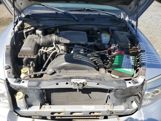 1D7HE48K77S203974 - 2007 DODGE DAKOTA QUAD SLT Gümüş foto 11