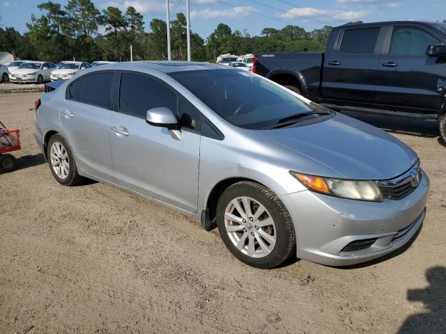2HGFB2F86CH524347 - 2012 HONDA CIVIC EX SILVER photo 4