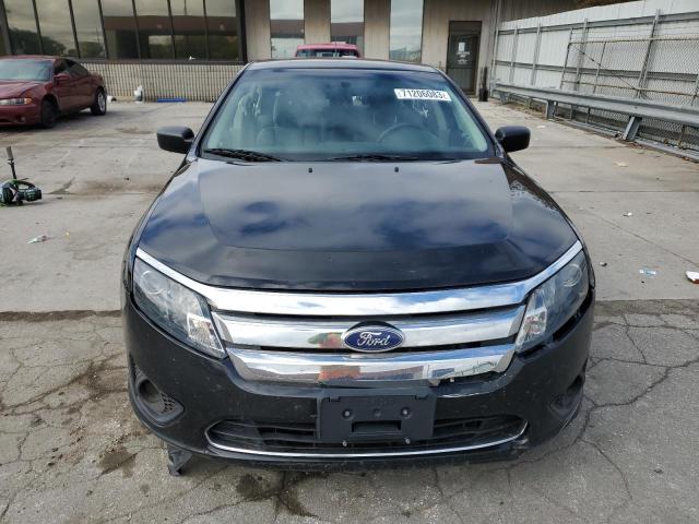 3FAHP0GA9AR362977 - 2010 FORD FUSION S BLACK photo 5