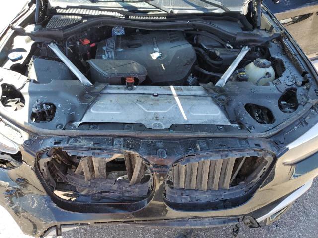 5UXTR9C57KLE18668 - 2019 BMW X3 XDRIVE30I BLACK photo 12