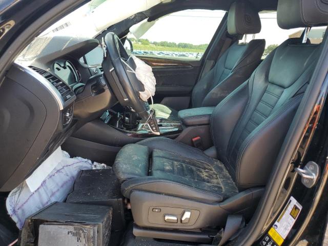 5UXTR9C57KLE18668 - 2019 BMW X3 XDRIVE30I BLACK photo 7