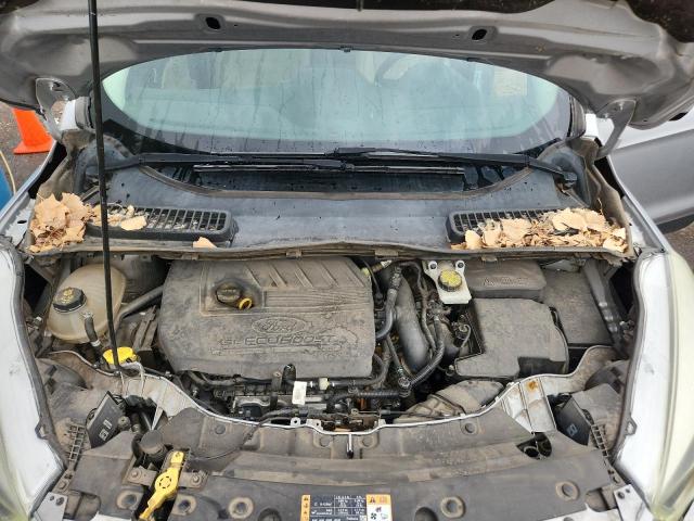 1FMCU0HD3JUA22668 - 2018 FORD ESCAPE SEL ვერცხლისფერი ფოტო 11