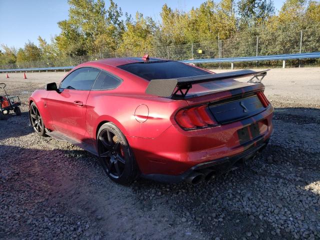 1FA6P8SJ7L5502706 - 2020 FORD MUSTANG SHELBY GT500 RED photo 2