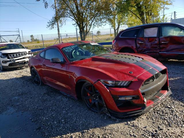 1FA6P8SJ7L5502706 - 2020 FORD MUSTANG SHELBY GT500 RED photo 4