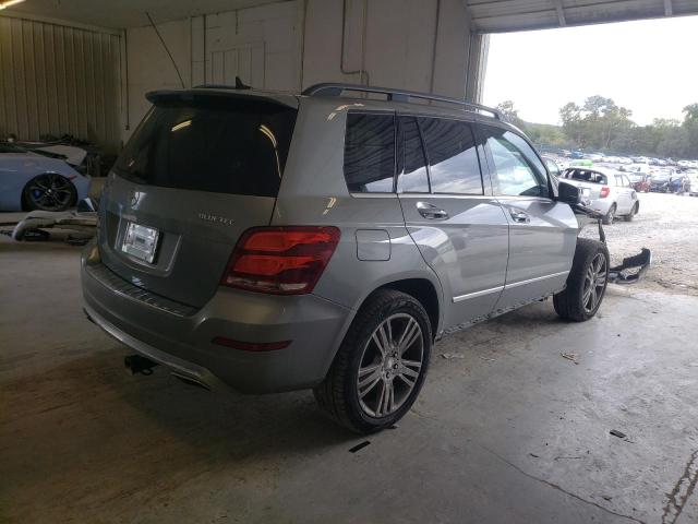 WDCGG0EB4EG261564 - 2014 MERCEDES-BENZ GLK 250 BLUETEC GRAY photo 3