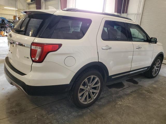 1FM5K8F83GGA97428 - 2016 FORD EXPLORER LIMITED WHITE photo 3